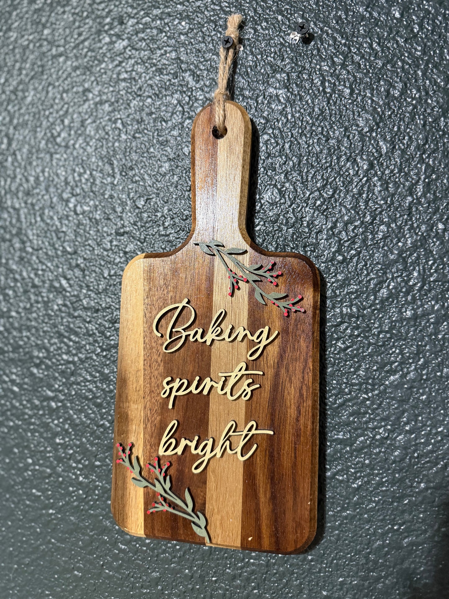 Baking Spirits Bright Cutting Board