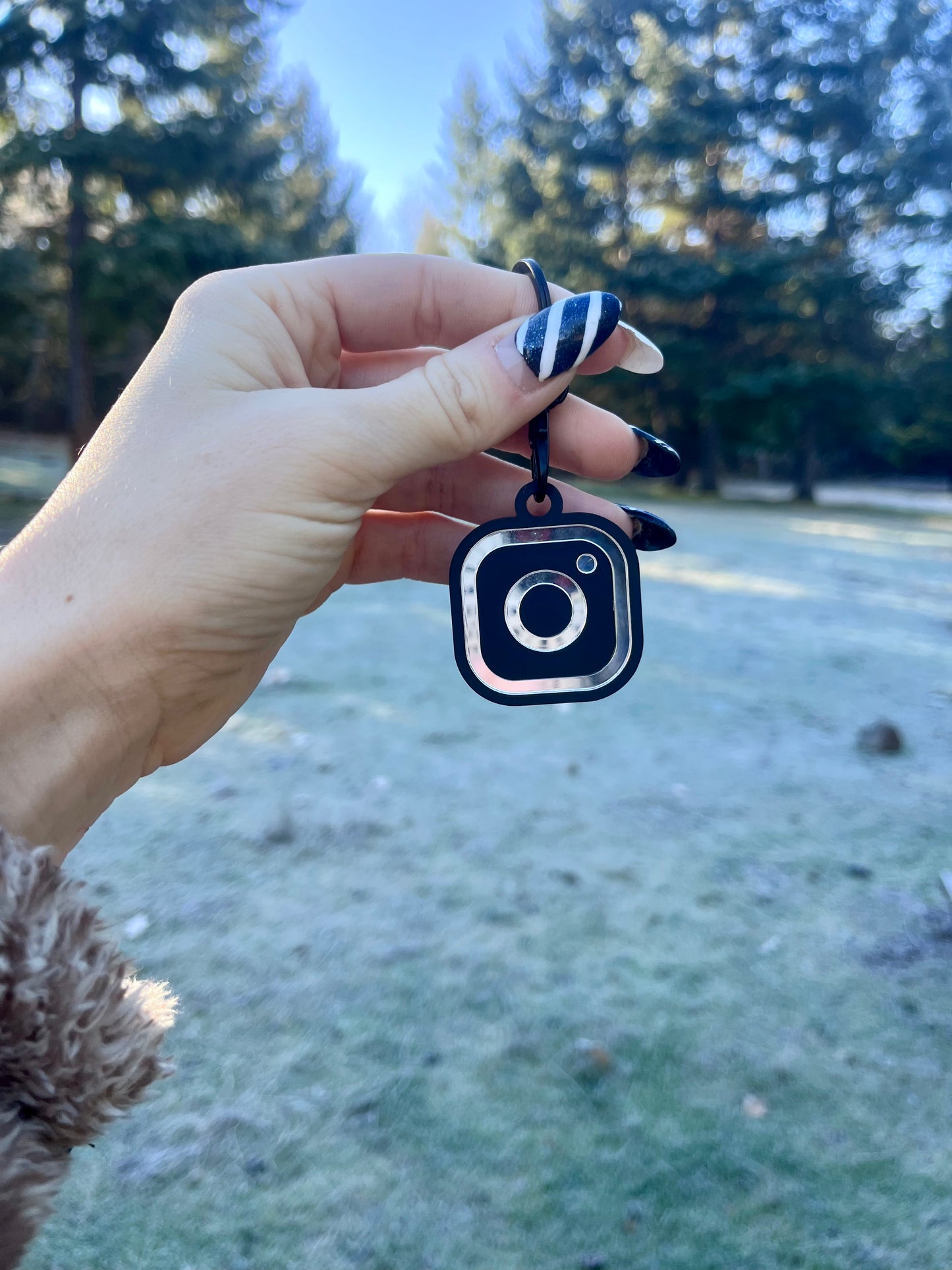 NFC Instagram Keychain