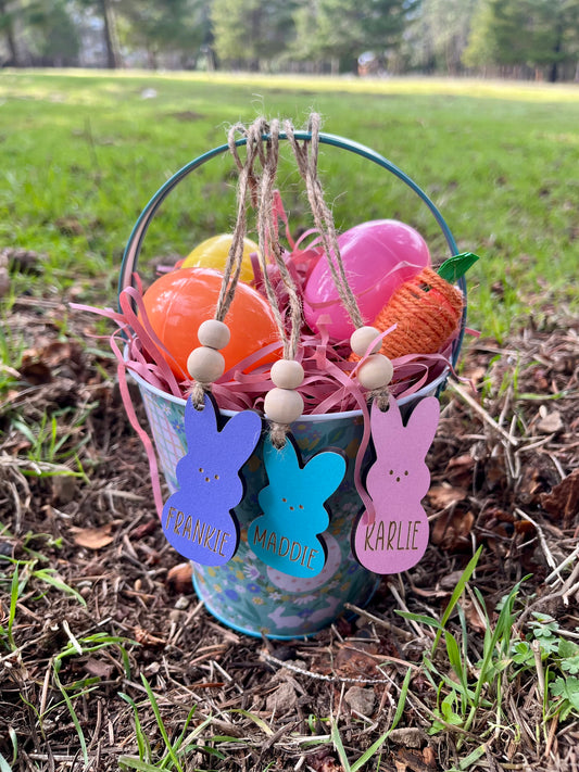 Easter Basket Tag - Peeps