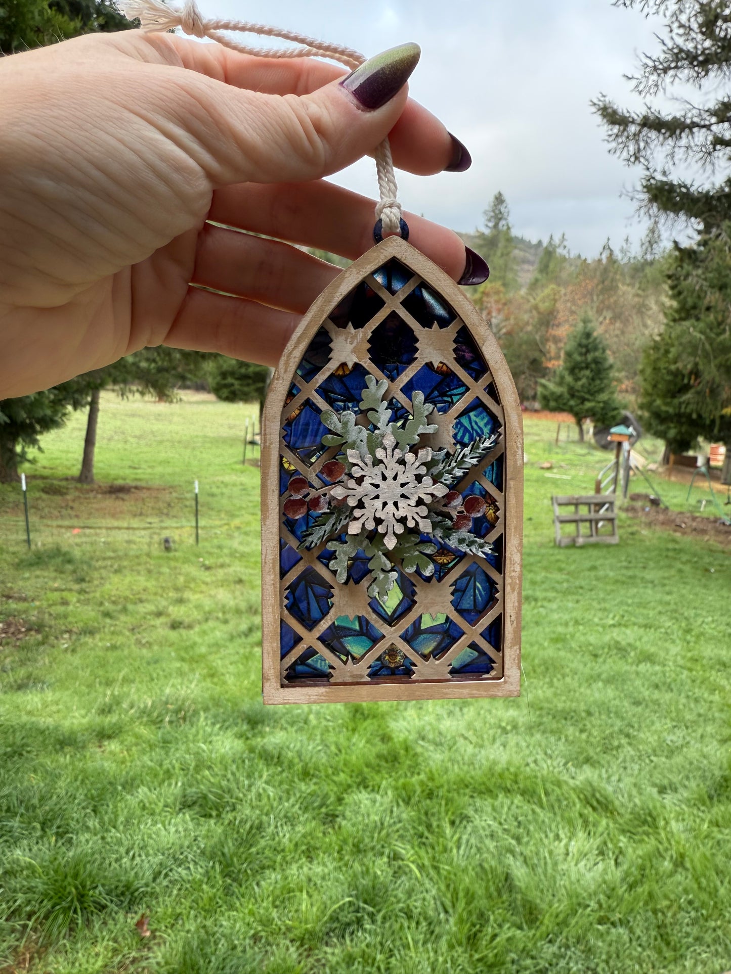Stained Glass Ornaments