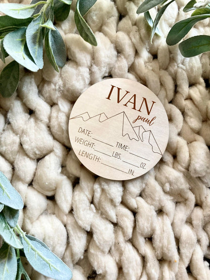 Custom Mountain Birth Stat