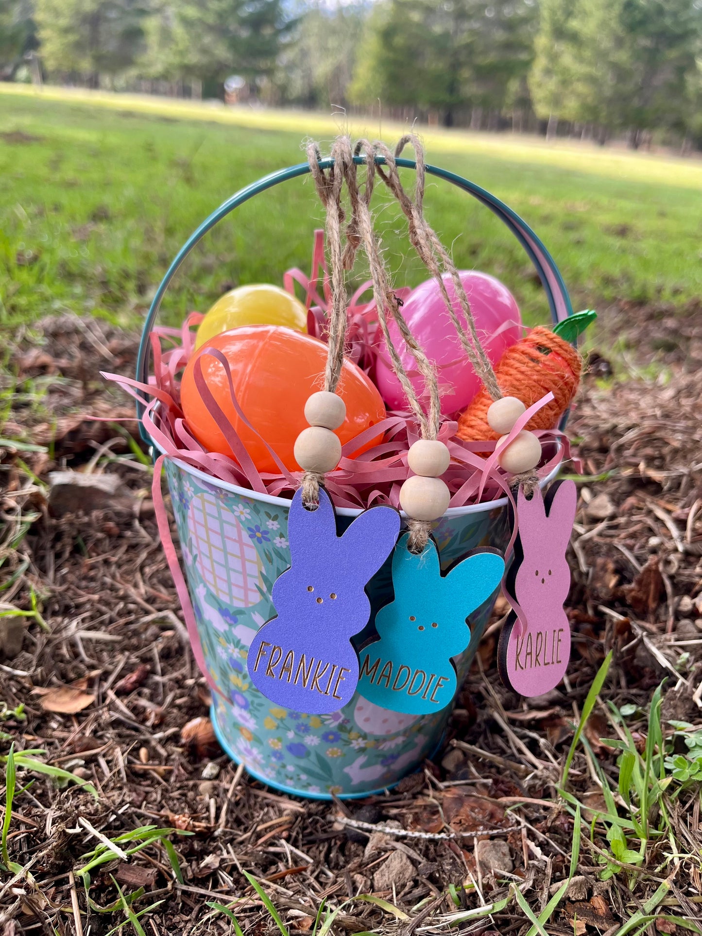 Easter Basket Tag - Peeps