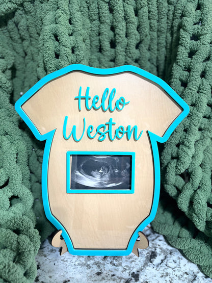 Baby Onesie Guest Book Alternative