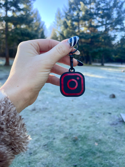 NFC Instagram Keychain