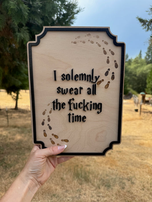 I Solemnly Swear All The F-ing Time