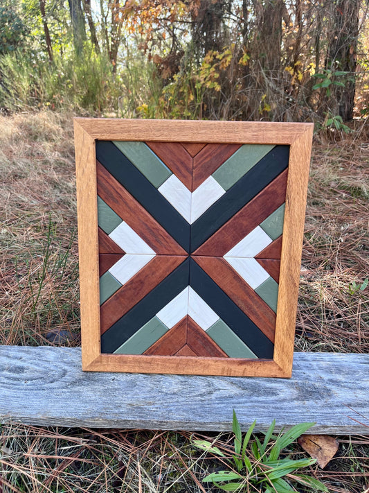 Sage Green Barn Quilt